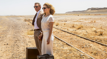 Filmas 007: Spektrs ainā Daniels Kreigs un Lea Seidū.