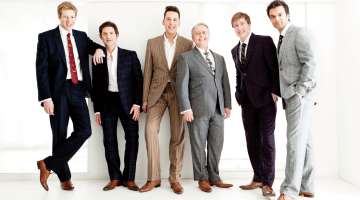 Britu a cappella ansamblis The King’s Singers.