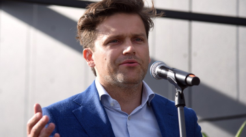 Skanstes attīstības aģentūras valdes priekšsēdētājs Mārtiņš Vanags.