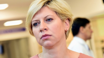 Veselības ministre Anda Čakša. Foto: Zane Bitere, LETA