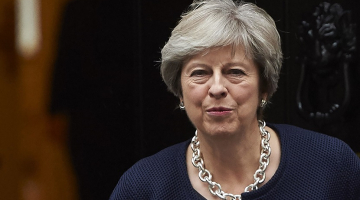 Lielbritānijas premjerministre Terēza Meja. Foto: AFP/LETA