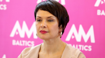 "All Media Baltics" vadītāja Latvijā Baiba Zuzēna. Foto: Edijs Pālens, LETA