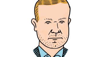 Agris Skradailis.
Zīmējums — Ernests Kļaviņš