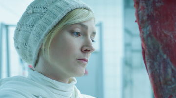 Filmas galvenās varones Marijas atveidotāja aktrise Aleksandra Borbe 9. decembrī Eiropas Kinoakadēmijas balvu pasniegšanā tika atzīta kā labākā aktrise. Publicitātes foto
