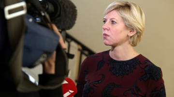 Veselības ministre Anda Čakša. Foto: Edijs Pālens, LETA