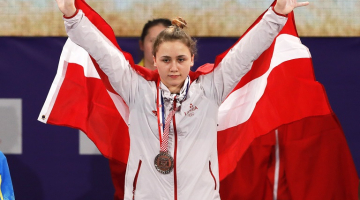 Rebeka Koha. Foto: EPA/LETA