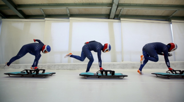 Pasaules junioru čempionāta sacensības skeletonā Siguldas bobsleja un kamaniņu trasē. Foto: Edijs Pālens, LETA
