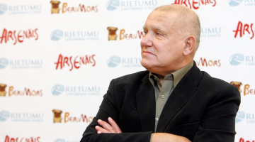 Starptautiskā kino foruma "Arsenāls" dibinātājs Augusts Sukuts. Foto: Ieva Čīka, LETA