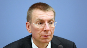 Latvijas ārlietu ministrs Edgars Rinkēvičs. Foto: Edijs Pālens, LETA