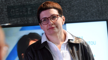 LŽA valdes priekšsēdētāja Rita Ruduša. Foto: Sintija Zandersone, LETA