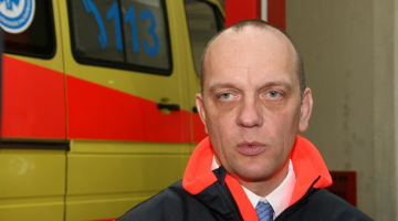 Bijušais Neatliekamās medicīniskās palīdzības dienesta (NMPD) direktors Armands Ploriņš. Foto: Rebeka Žeire, Foto