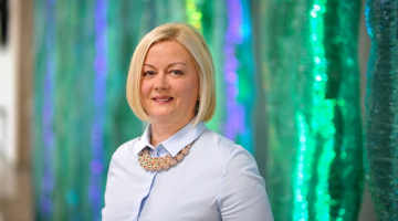 Pedagoģijas, psiholoģijas un mākslas fakultātes profesore Zanda Rubene. Foto: Kristaps Kalns