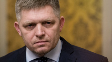 Slovākijas premjerministrs Roberts Fico. Foto: AFP/LETA