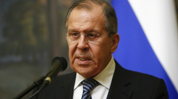 Krievijas ārlietu ministrs Sergejs Lavrovs. Foto: Reuters/LETA