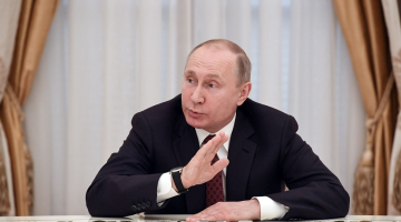 Krievijas prezidents Vladimirs Putins. Foto: AFP/LETA