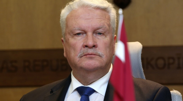 Latvijas zemkopības ministrs Jānis Dūklavs (ZZS). Foto: Evija Trifanova, LETA