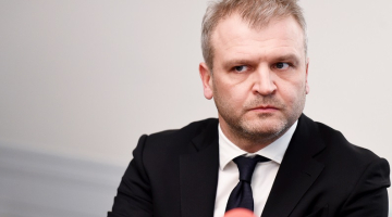 "ABLV Bank" līdzīpašnieks un padomes priekšsēdētājs Oļegs Fiļs. Foto: Ieva Leiniša, LETA