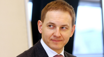 "Norvik Banka" stratēģiskais investors un vairākuma akcionārs Grigorijs Guseļņikovs. Foto: Edijs Pālens, LETA