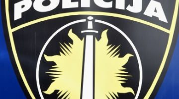 Valsts policijas logo. Foto: Zane Bitere, LETA