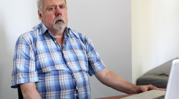 Vēstures zinātņu doktors Kārlis Kangeris. Foto: Ieva Leiniša, LETA