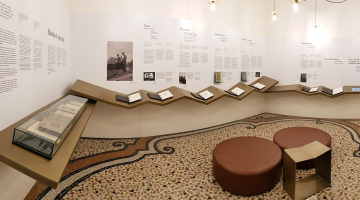 Raiņa un Aspazijas jaunā memoriālā ekspozīcija Šveicē. Publicitātes foto