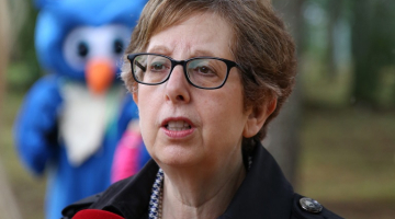 ASV vēstniece Latvijā Nensija Petita. Foto: Paula Čurkste, LETA