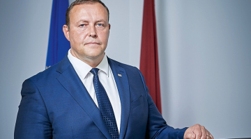 Iekšlietu ministrs Rihards Kozlovskis. Foto — Edmunds Brencis