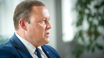 Iekšlietu ministrs Rihards Kozlovskis. Foto: Edmunds Brencis