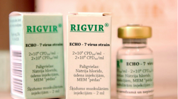 Medikaments "Rigvir", Foto: Lita Krone, LETA