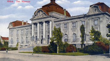 Rīgas pilsētas mākslas muzejs.
Foto no Latvijas Kara muzeja krājuma