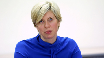 Veselības ministre Anda Čakša. Foto: Edijs Pālens, LETA