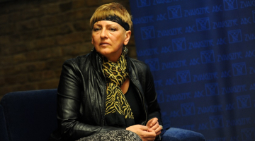 Rakstniece Gundega Repše. Foto: Lita Krone, LETA