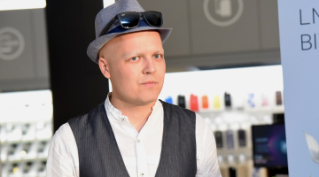 Mūziķis Valters Frīdenbergs. Foto: Zane Bitere, LETA