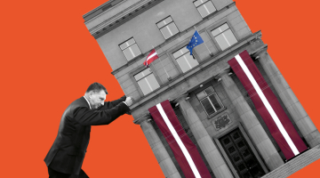 Pēc vēlēšanām prezidents Raimonds Vējonis paziņoja, ka izvērtēs trīs premjera amata kandidātus — Aldi Gobzemu, Jāni Bordānu un Arti Pabriku — un «sagaida, ka turpmākajā politisko partiju konsultāciju laikā tiks panākta vienošanās par vairākuma atbalstu vienam no šiem kandidātiem». Nekas neliecina, ka šī Raimonda Vējoņa vēlme tiks izpildīta.
Ilustrācija — Krišs Salmanis