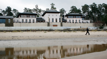 "Parex bankas" bijušā īpašnieka Valērija Kargina "Villa Adlera" Jūrmalā, Bulduros. Foto: Evija Trifanova, LETA