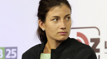 Tenisiste Anastasija Sevastova. Foto: Paula Čurkste, LETA
