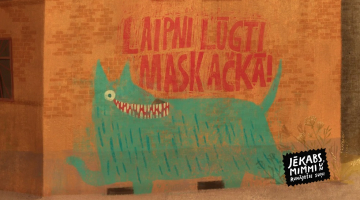 Kadrs no jaunās animācijas filmas.