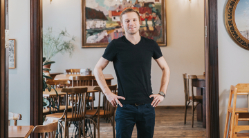 Kopš pagājušā gada augusta Rauls ir restorāna Roma īpašnieks.
Foto — Lauris Aizupietis