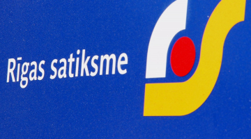 SIA "Rīgas Satiksme" logo. Foto: Sintija Zandersone, LETA