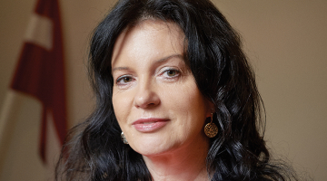 Ramona Petraviča.
Foto — Edmunds Brencis