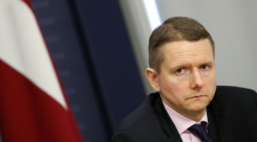 Finanšu un kapitāla tirgus komisijas vadītājs Pēters Putniņš. Foto: Evija Trifanova, LETA