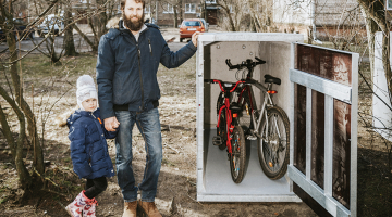 Jurijs Lācis (38).
Agrāk: būvdarbu vadītājs firmā SAS Būve.
Tagad: uzņēmuma dibinātājs un vadītājs 
SIA Velovieta.
Foto — Lauris Aizupietis