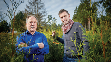Varis Kazaks un Ilvars Auseklis.
Foto — Edmunds Brencis