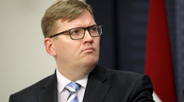 Vides aizsardzības un reģionālās attīstības ministrs Juris Pūce. Foto: Evija Trifanova, LETA