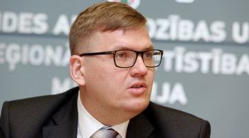 Vides aizsardzības un reģionālās attīstības ministrs Juris Pūce. Foto: Edijs Pālens, LETA