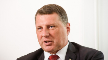 Valsts prezidents Raimonds Vējonis. Foto: Gints Ivuškāns