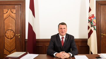 Valsts prezidents Raimonds Vējonis. Foto: Gints Ivuškāns