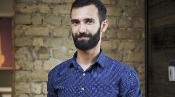 Jaunais uzņēmējs Edgars Vilks, Barbers HUB.
Foto — Edmunds Brencis