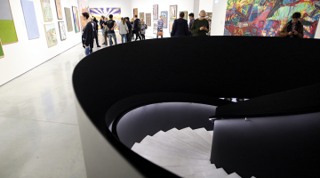 Viļņas modernās mākslas muzeju Mo projektējis amerikāņu arhitekts Daniels Lībeskinds.
Publicitātes foto