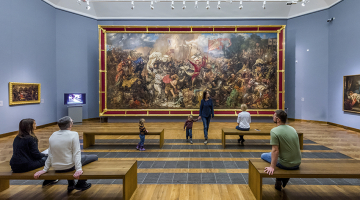 Varšavas nacionālajā muzejā pirms pāris gadiem atklātas divas jaunas ekspozīcijas.
Foto — City of Warsaw